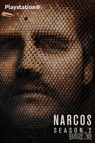 PABLO ESCOBAR от филма NARCOS ® Висококачествен плакат в рамка формат A4 Пабло Ескобар Наркос, снимка 1