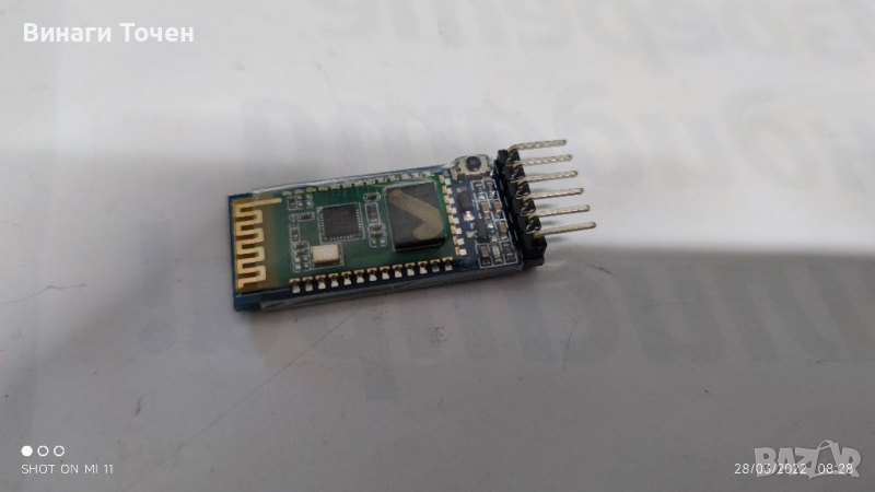 HC-05 Wireless Bluetooth Transceiver Slave Module RS232 / TTL to UART converter, снимка 1