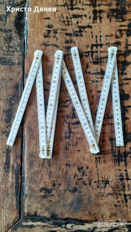 сгъваем метър за дърводелци и мебелисти чисто нов , снимка 1