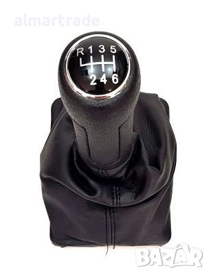 Топка скоростен лост с маншон за Audi A6 2002-2006 - 6/5 скорости, снимка 1