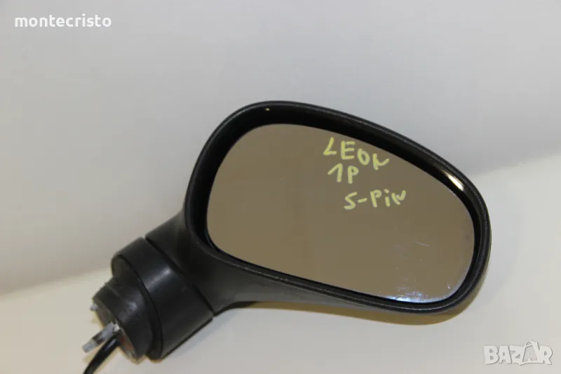 Дясно електрическо огледало Seat Leon 1P (2005-2009г.) 5 пина ⚫Цвят: Черно, снимка 1