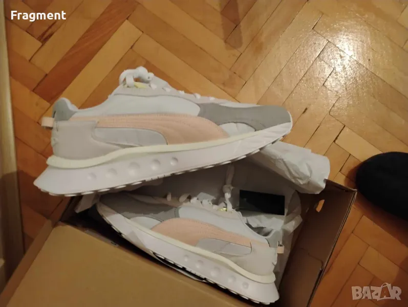 Маратонки Puma Wild Rider Rollin blue fog-puma white, снимка 1