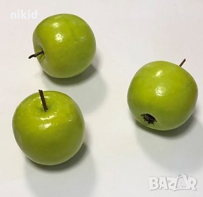 1 бр малка изкуствена декоративна ябълка ябълки декор парти декоративни торта, снимка 1