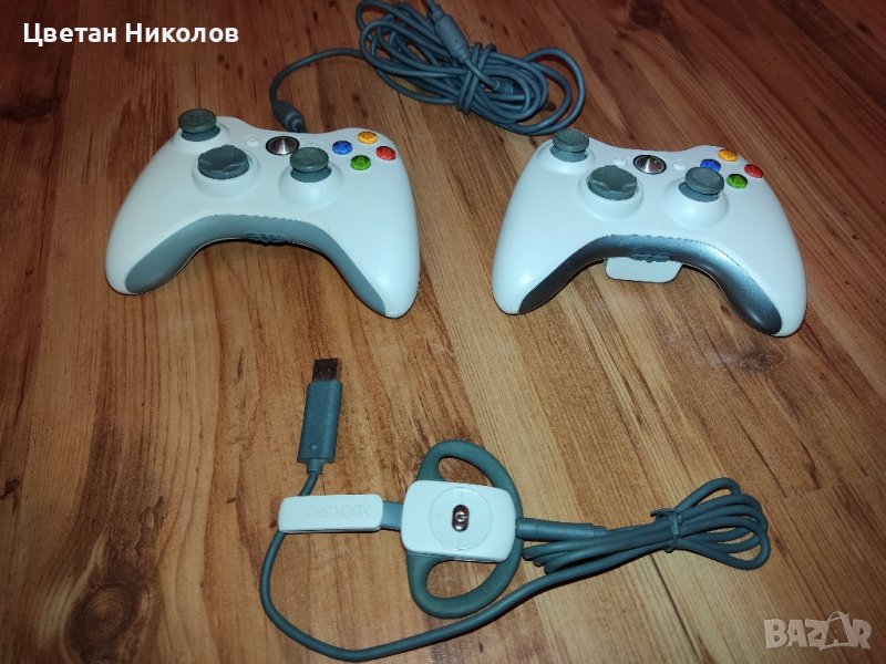 XBOX 360, безжични слушалки, контролери, снимка 1