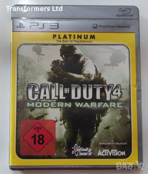 PS3-Call Of Duty 4-Modern Warfare, снимка 1