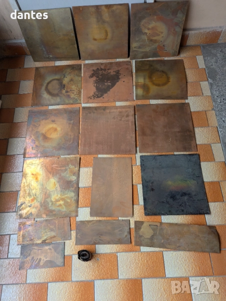 Парчета Медна  ламарина, снимка 1