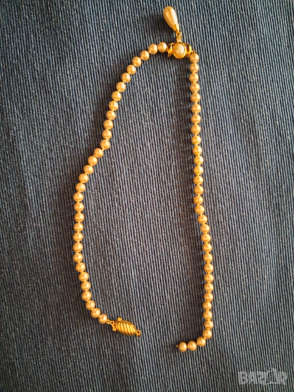 Дамско колие - перли и обеци, снимка 1