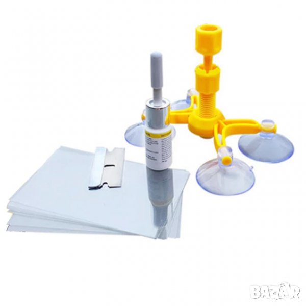 Ремонтен комплект за лепене на автостъкла, снимка 1