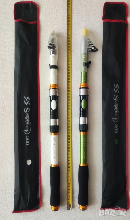 2 Въдици, челник, колчета, влакна и подарък, снимка 1