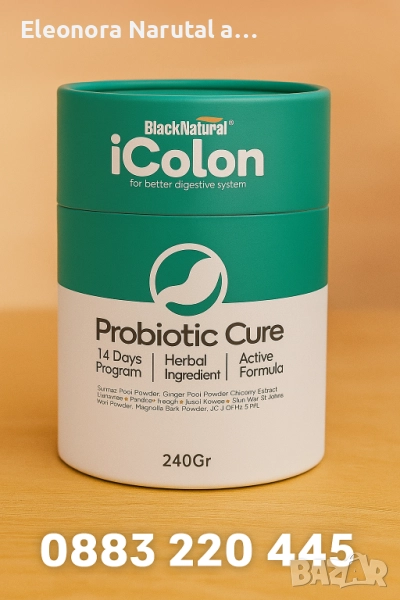 BalackNatural iColon маджун с билки и пробиотик за стомашната флора, снимка 1