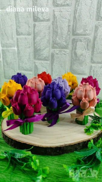 Лалета от гипсокерамика!!, снимка 1