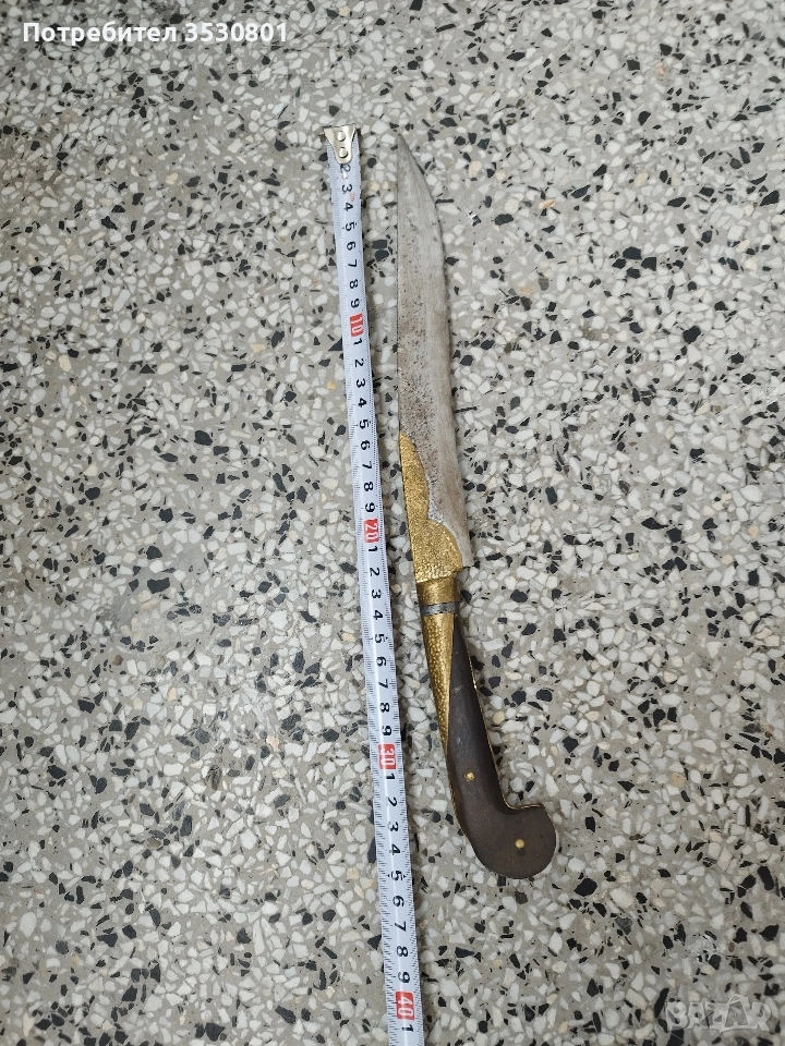 Стар овчарски нож каракулак , снимка 1