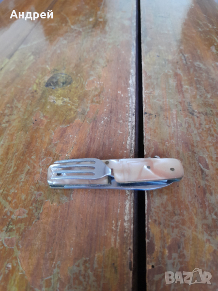 Стар джобен нож,ножче,ножка #34, снимка 1