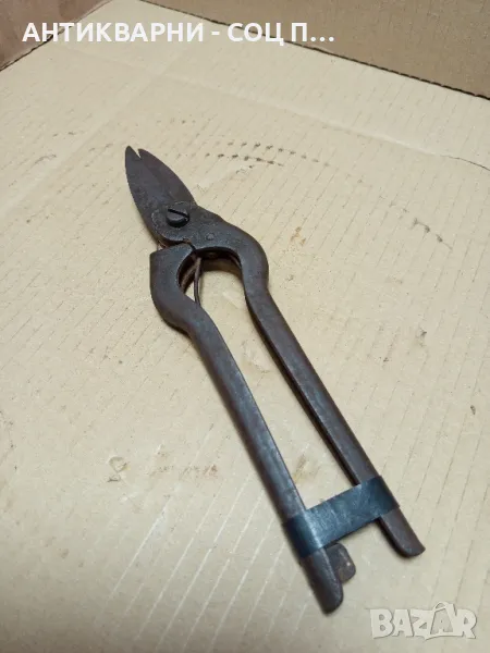 Соц Стари Ножици За Ламарина., снимка 1