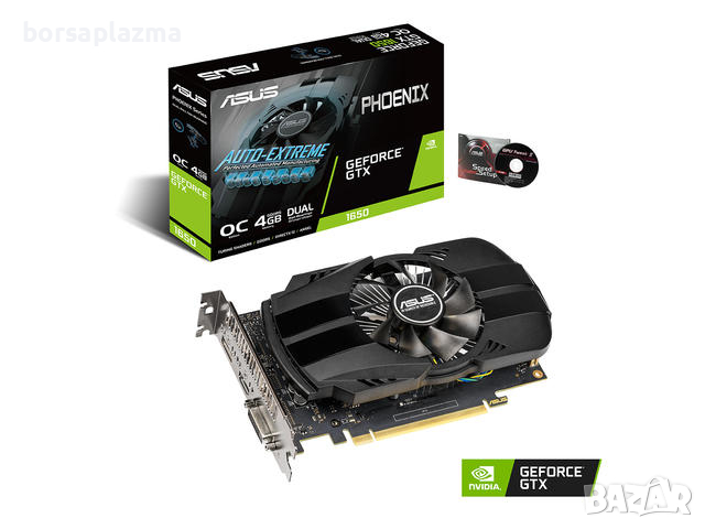 ASUS GeForce GTX 1650 Phoenix O4G, 4096 MB GDDR5, снимка 1