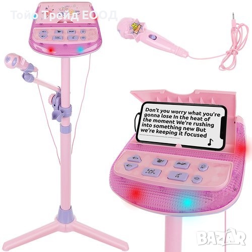 Караоке на стойка с микрофон, снимка 1