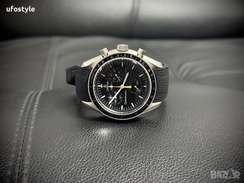 Omega Moonswatch. Водоустойчив. Каса Титан., снимка 1