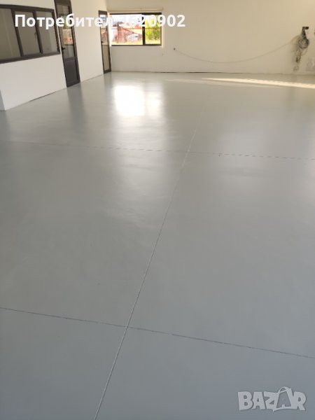 Боядисване с епоксидна боя на гаражи и индустриални подове , снимка 1