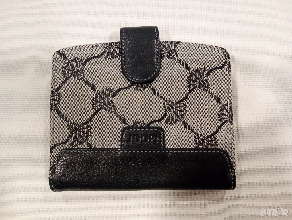 Joop дамско кожено портмоне 12,5 на 10,5 см, снимка 1