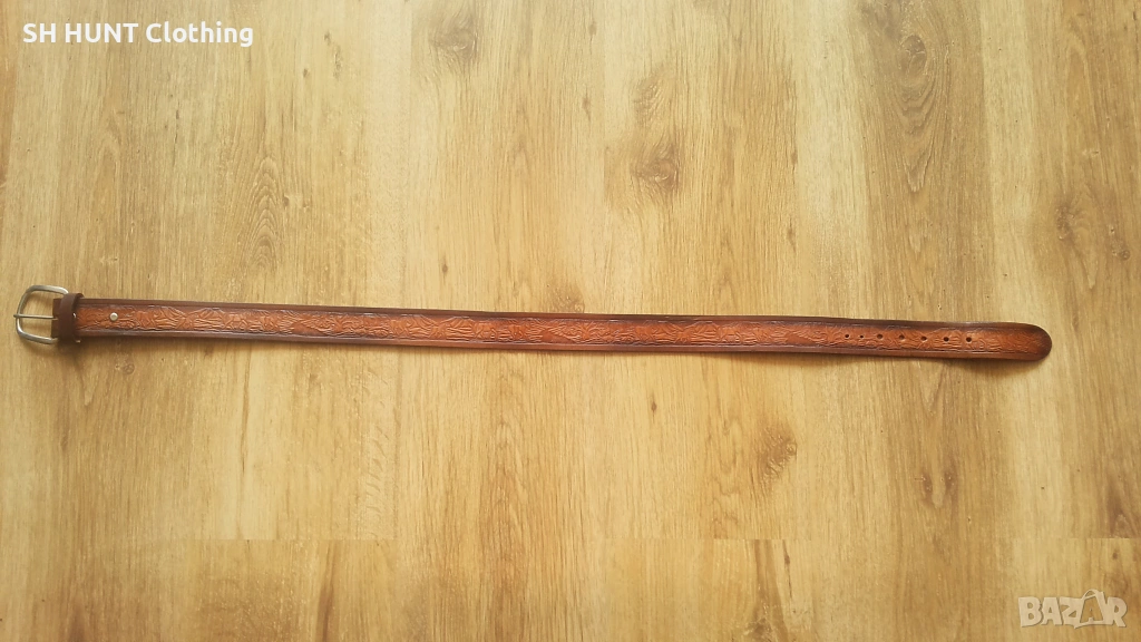 BELT LEATHER MADE IN USA размер S / M колан естествена кожа - 1958, снимка 1