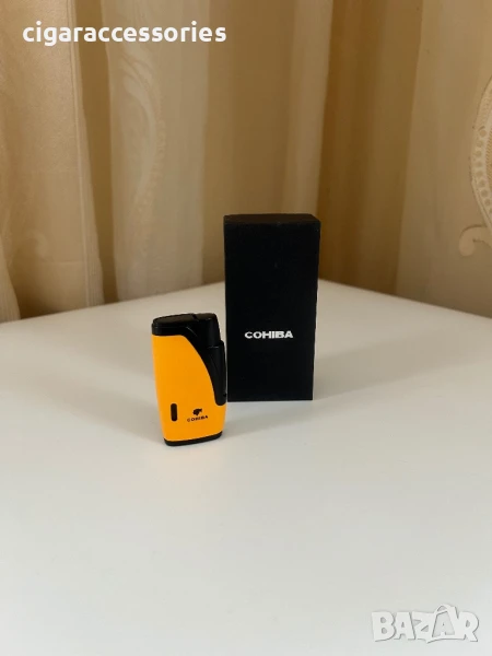 Запалка Cohiba с 2 пламъка + подаръчна кутия, снимка 1