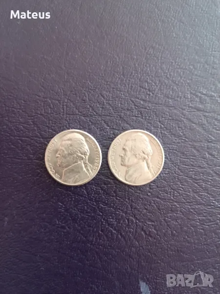 5 Цента / 5 cents монети с дефект, снимка 1