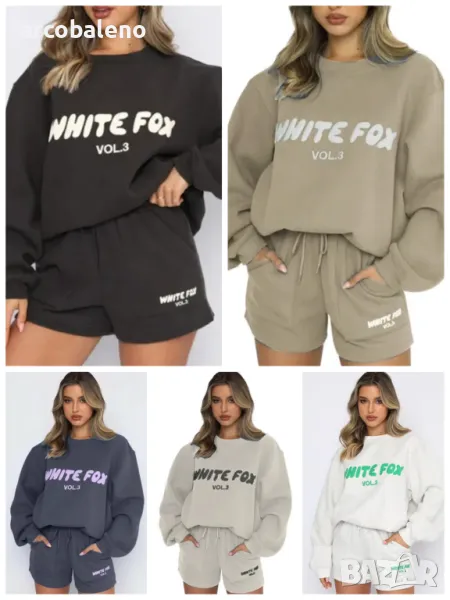 Дамски комплект от две части в уличен стил, 7цвята , снимка 1