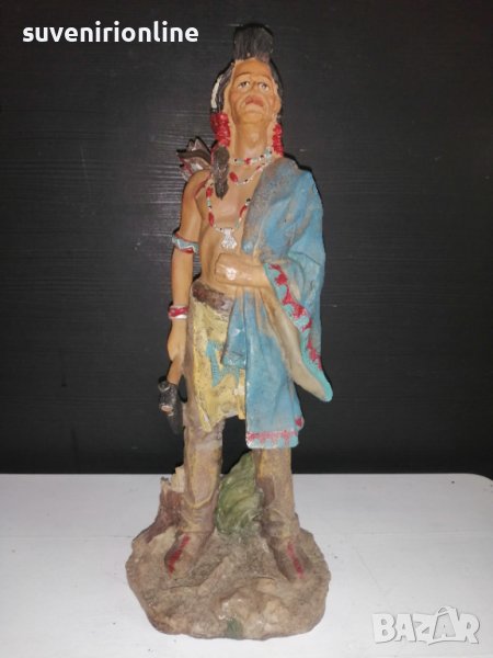 Декоративна статуетка индианец , снимка 1