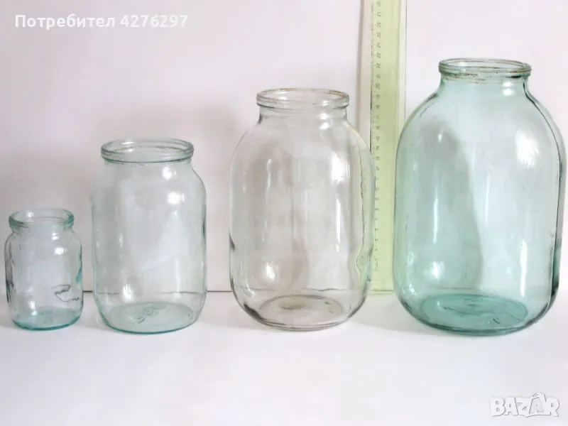 Буркани, големи размери; капачки омния, винтови; пособия, снимка 1