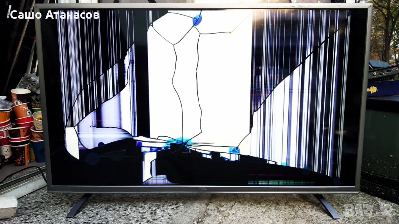 TCL F40S5906 със счупена матрица , SHG4301A-101H , 40-MT56T2-MAF2HG , 07-MT7603-MA0G , LVF400SSDE E2, снимка 1