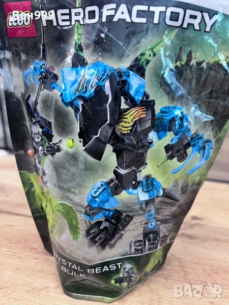Конструктор Lego hero factory crystal beast vs. Bulk, снимка 1