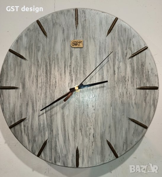 Топ Часовник Ретро Дизайн Състарен вид Голям GST design Ръчна изработка , снимка 1