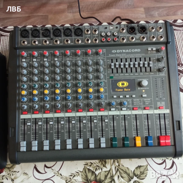 Миксер пулт с усилвател dynacord PM 600 3, снимка 1