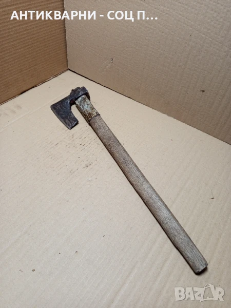 Соц Стара Ръчно Кована Селска Брадвичка Брадва Тегло 0.800кг., снимка 1