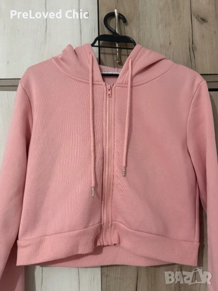 Розово късо горнище , снимка 1