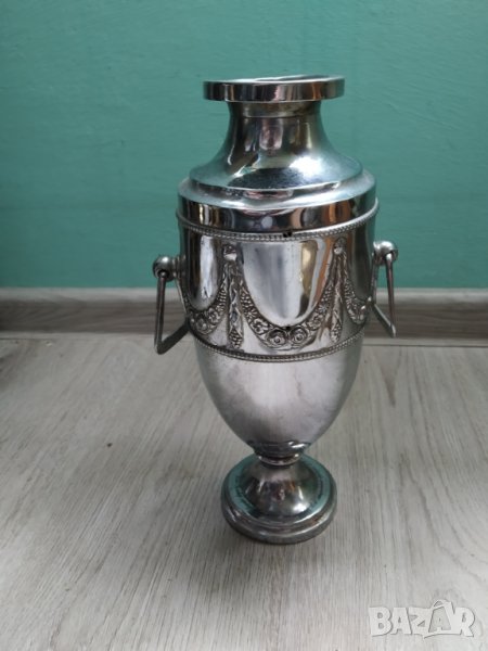 метална ваза в стил арт деко, снимка 1