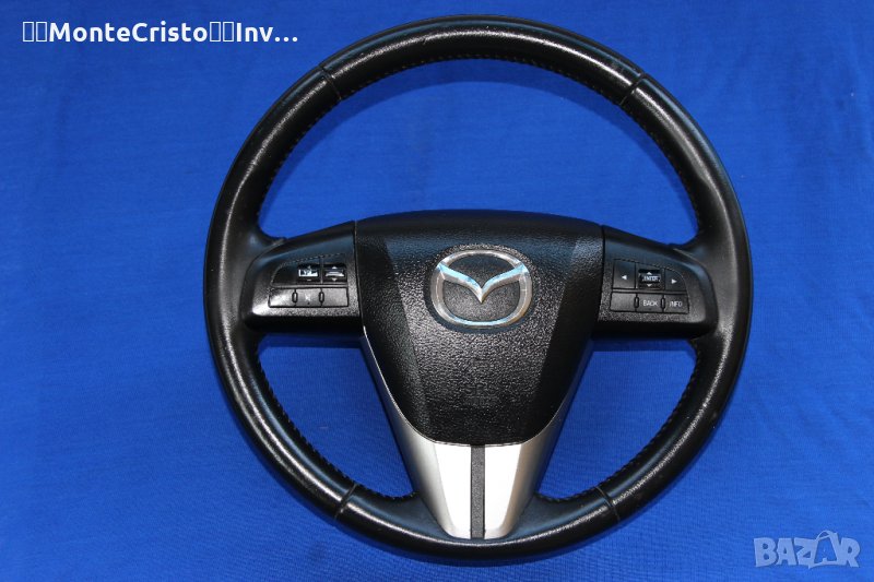 Кожен волан Mazda 5 (2007-2010г.) facelift / Airbag волан Мазда 5, снимка 1