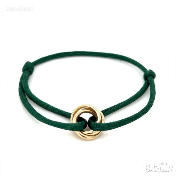 Златна регулируема гривна Cartier 1,93гр. 14кр.проба:585 модел:29629-5, снимка 1