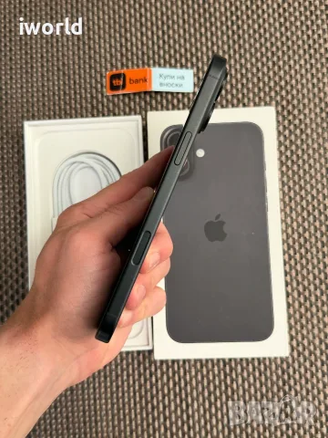 ❗️КАТО НОВ❗️iPhone 16 Plus ❗️ Лизинг от 21€/мес ❗️ BLACK / 128GB❗️Гаранция! черен , снимка 7 - Apple iPhone - 55952876