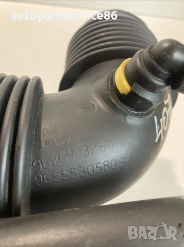 Тръба за въздухозабор за Peugeot 407 2.2 Бензин (2005) 9655530580, снимка 2 - Части - 53698399