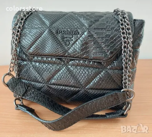 Луксозна Черна чанта -SG55b , снимка 2 - Чанти - 35228748