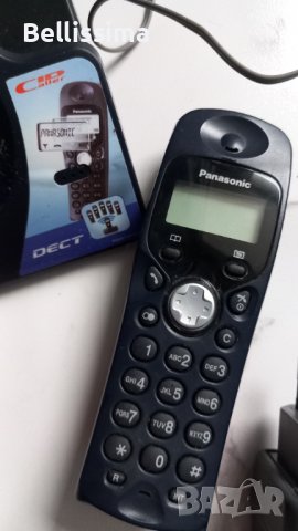 Дект телефон Panasonic, снимка 2 - Стационарни телефони и факсове - 41675163