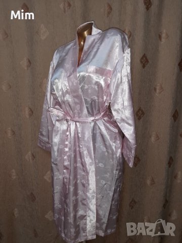  Sedalia Classics S /М Розов сатенен халат , снимка 8 - Нощници - 39368009