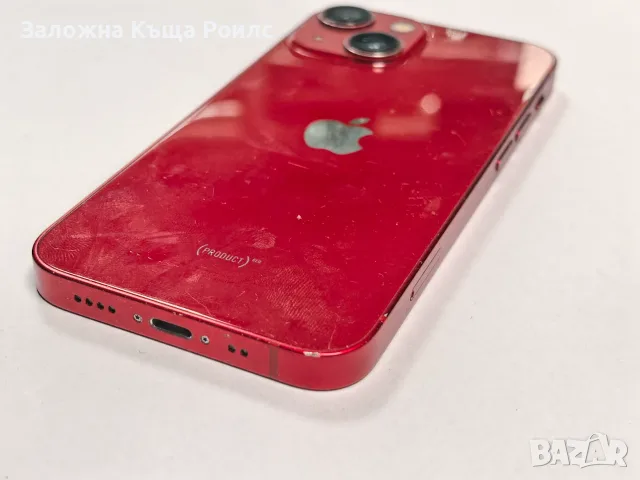 Apple iPhone 13 mini 128GB Red 5.4" A15 Bionic – 72% Battery Health, снимка 3 - Apple iPhone - 56203207