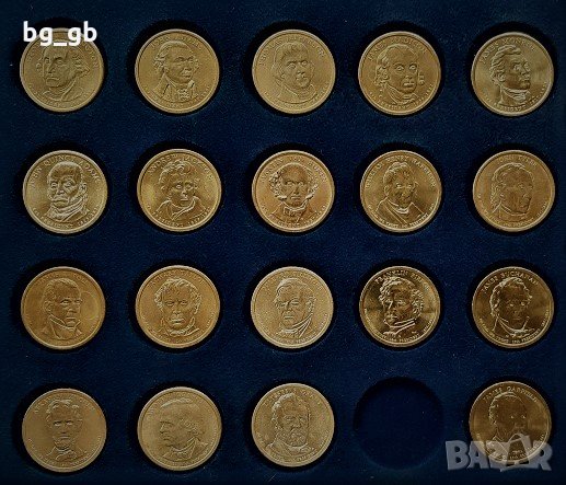 Монети САЩ Един Долар Американски Президенти, снимка 2 - Нумизматика и бонистика - 35732424