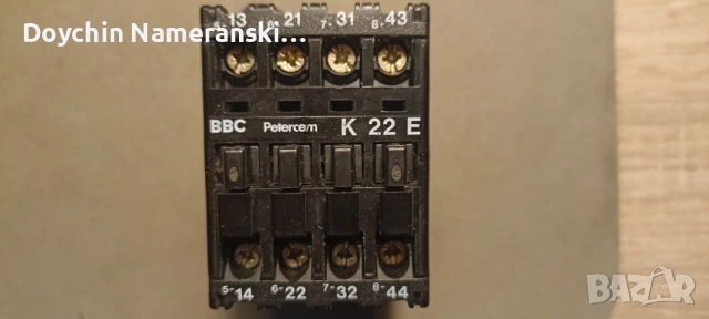 Контактор ABB, снимка 2 - Резервни части за машини - 53142308