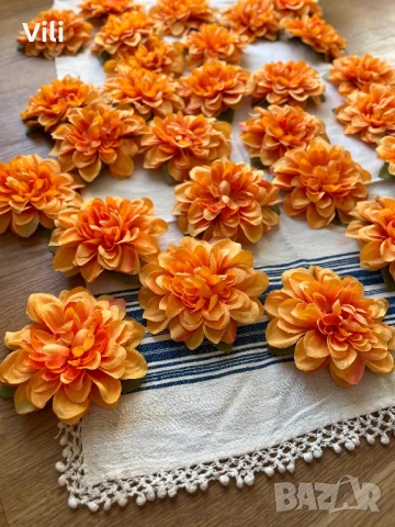 Цвете за коса ,аксесоар към носия , снимка 14 - Аксесоари за коса - 45465208