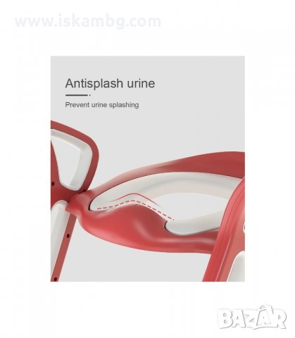 ДЕТСКА СЕДАЛКА-АДАПТЕР ЗА ТОАЛЕТНА ЧИНИЯ СЪС СТЪЛБА - код 2600, снимка 13 - Други - 33930407