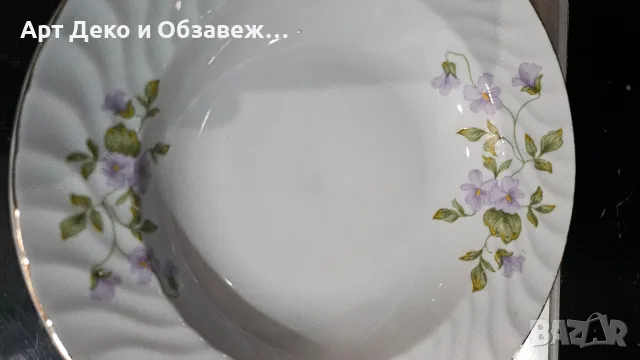 Ретро порцеланов сервиз ,КИТКА" 25 части., снимка 4 - Чинии - 55977482