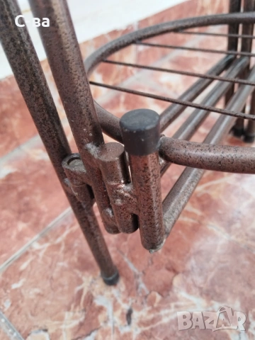 Цветарник сгъваем , снимка 3 - Градински мебели, декорация  - 53800383